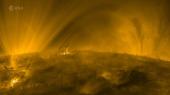 Misso europeia revela imagens mais detalhadas da superfcie do Sol