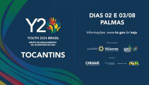 Encontro do Y20 (Youth20), grupo oficial de engajamento do G20, ser realizado pela primeira vez no Tocantins -