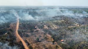 Incndio florestal atinge zona rural de So Miguel do Tocantins